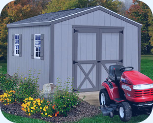 Best Barns Elm 10x16 Wood Storage Shed Kit